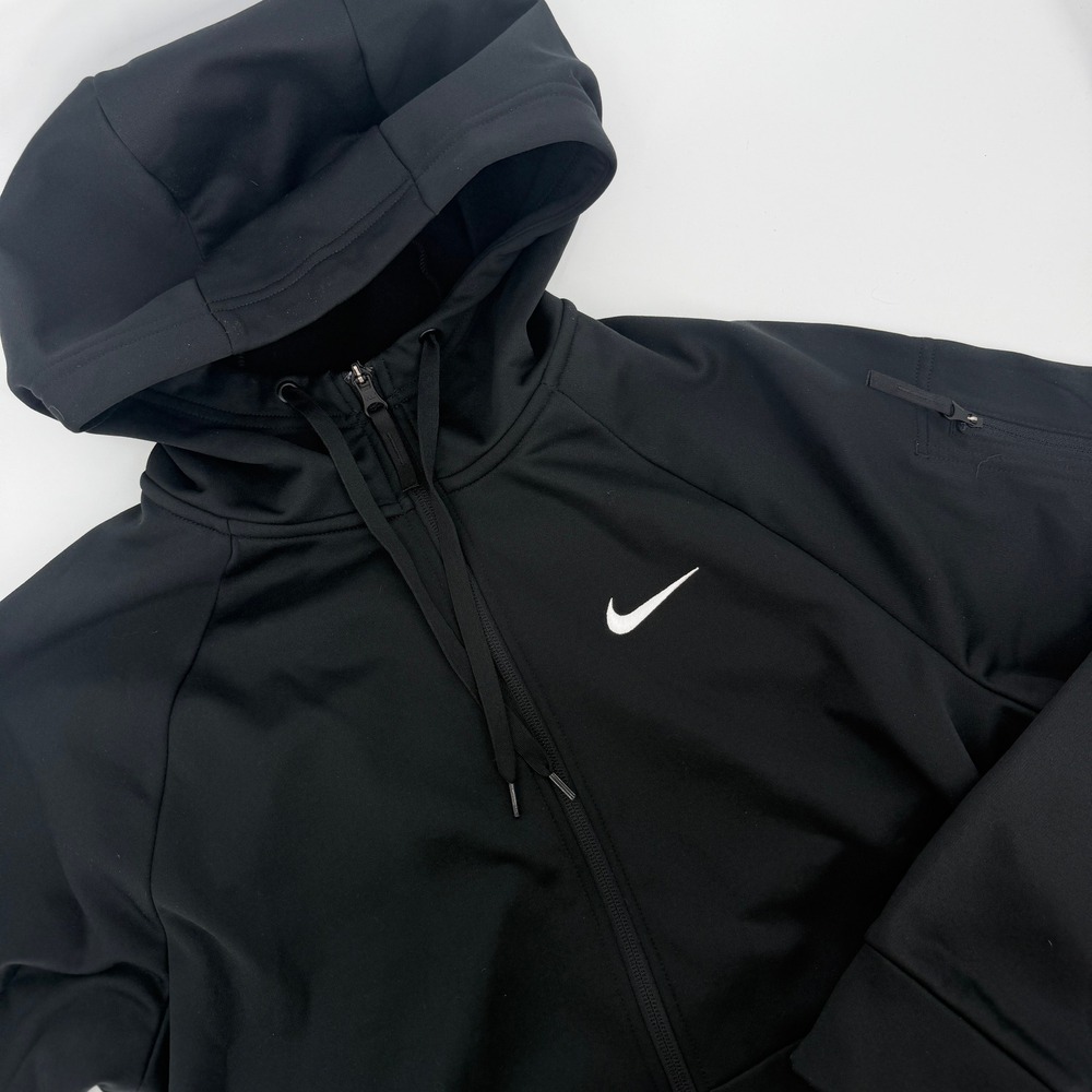 Nike Therma-FIT Full Zip Hoodie Black DQ4830-010 Mens Small Utility Pocket